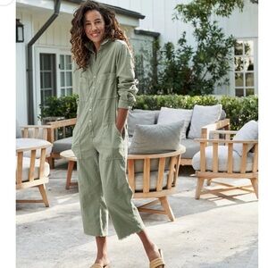 Frank & Eileen Northern Ireland Playsuit Jumpsuit Sage XS